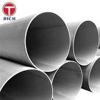 ASTM A409 Píopa cruach dhosmálta táthaithe